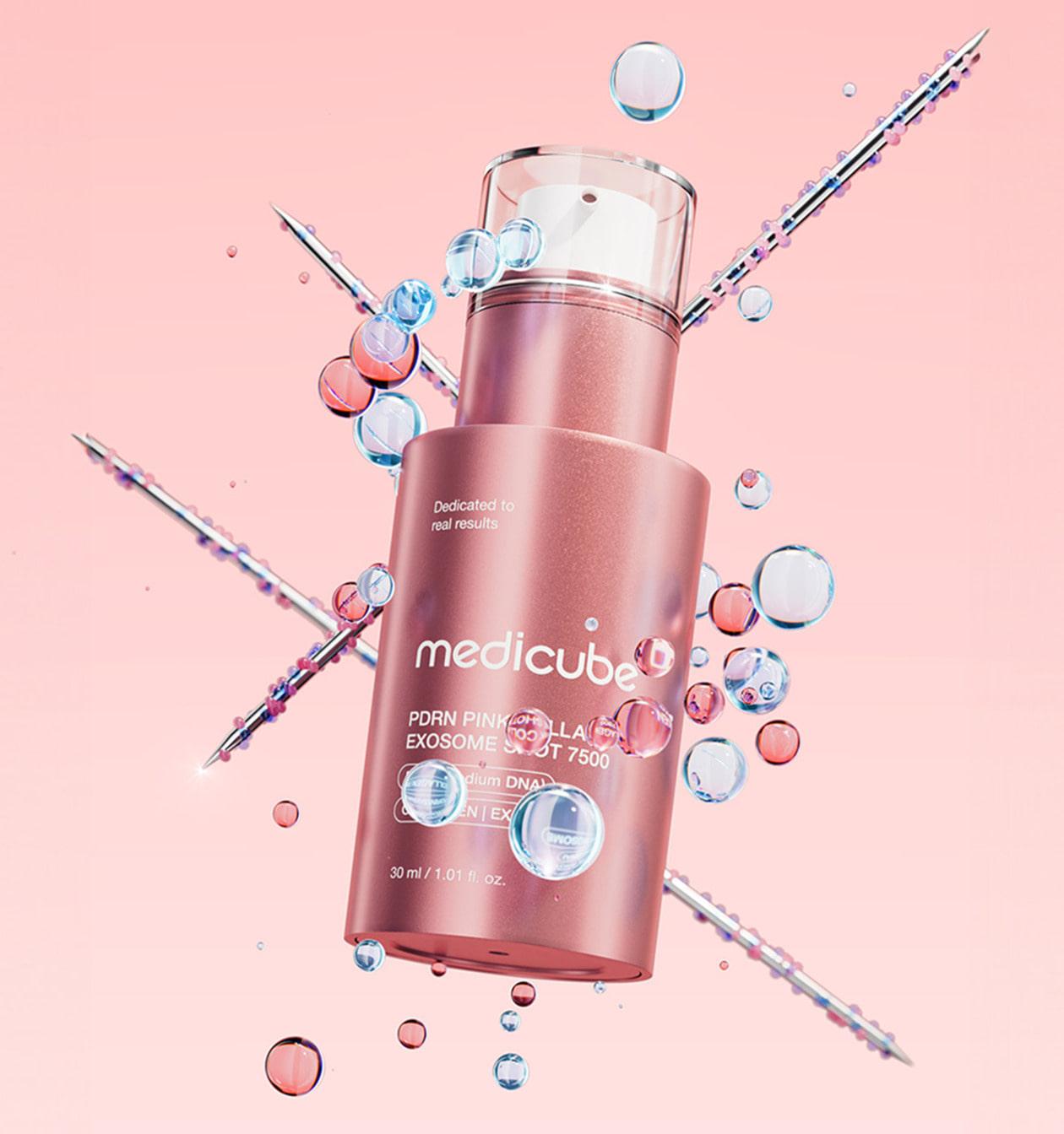 PDRN Pink Collagen exosome shot ampoule 7500 30ml