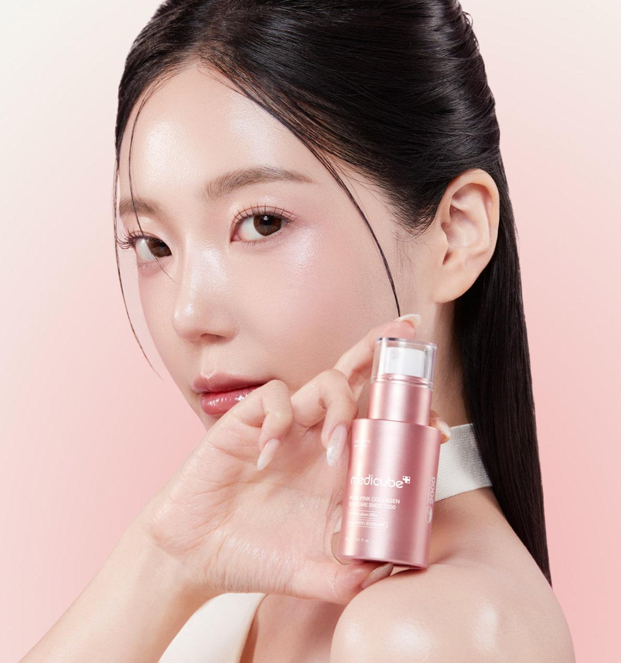 PDRN Pink Collagen exosome shot ampoule 7500 30ml