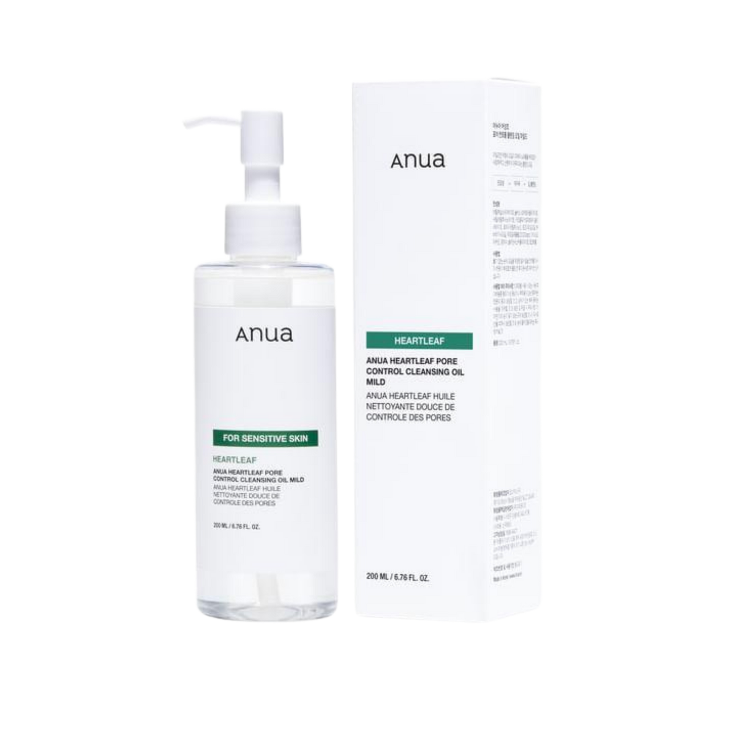 Heartleaf Pore Control Cleansing Oil Mild 200ml - PIBU Skincare