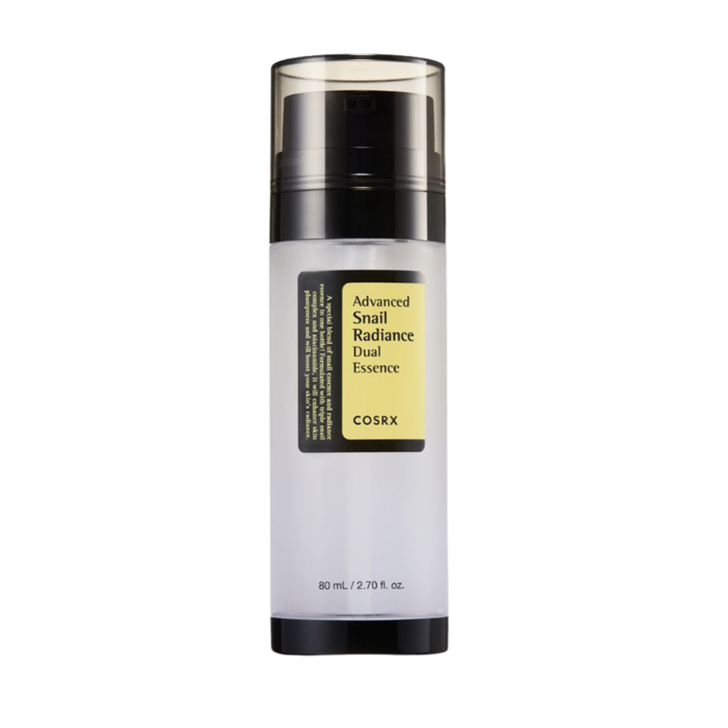 Advanced Snail Radiance Dual Essence 80ml - PIBU Skincare