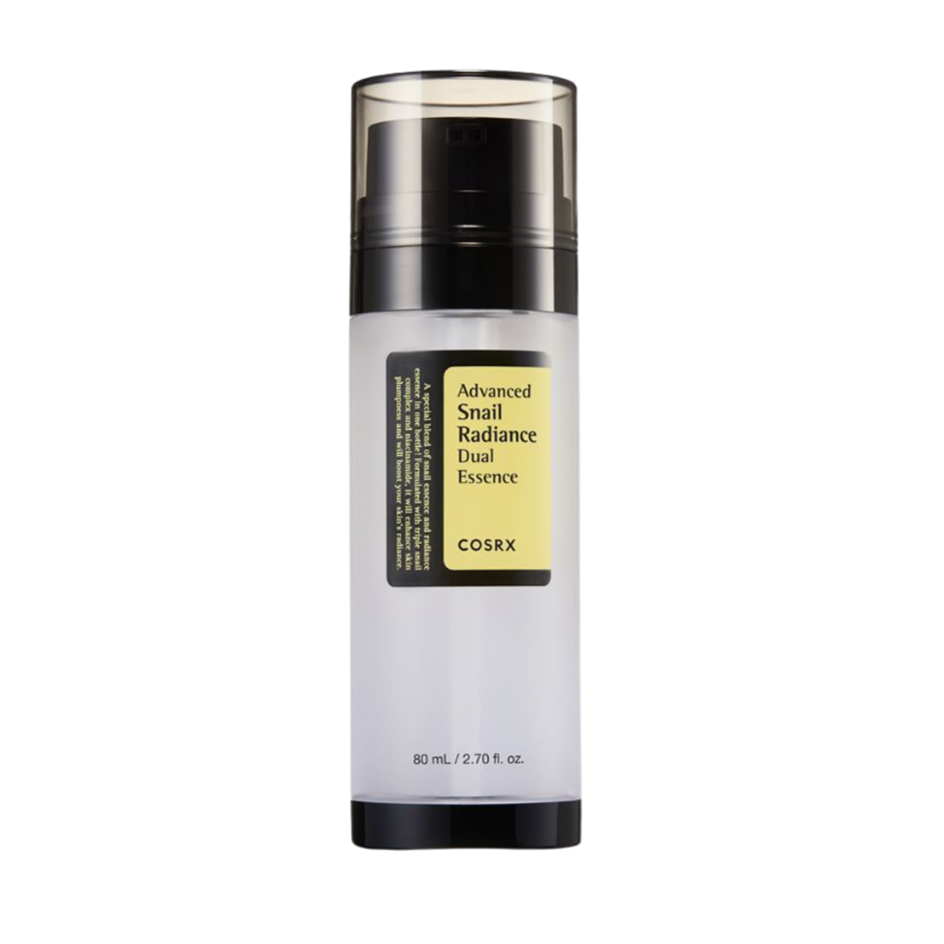 Advanced Snail Radiance Dual Essence 80ml - PIBU Skincare