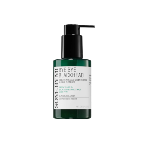 BYE BYE BLACKHEAD 30 DAYS MIRACLE GREEN TEA TOX BUBBLE CLEANSER 120g