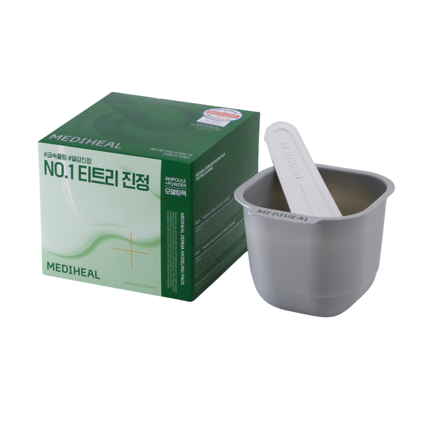 Derma Modeling Pack Teatree Calming (Ampoule 2ml+ Powder 28g)