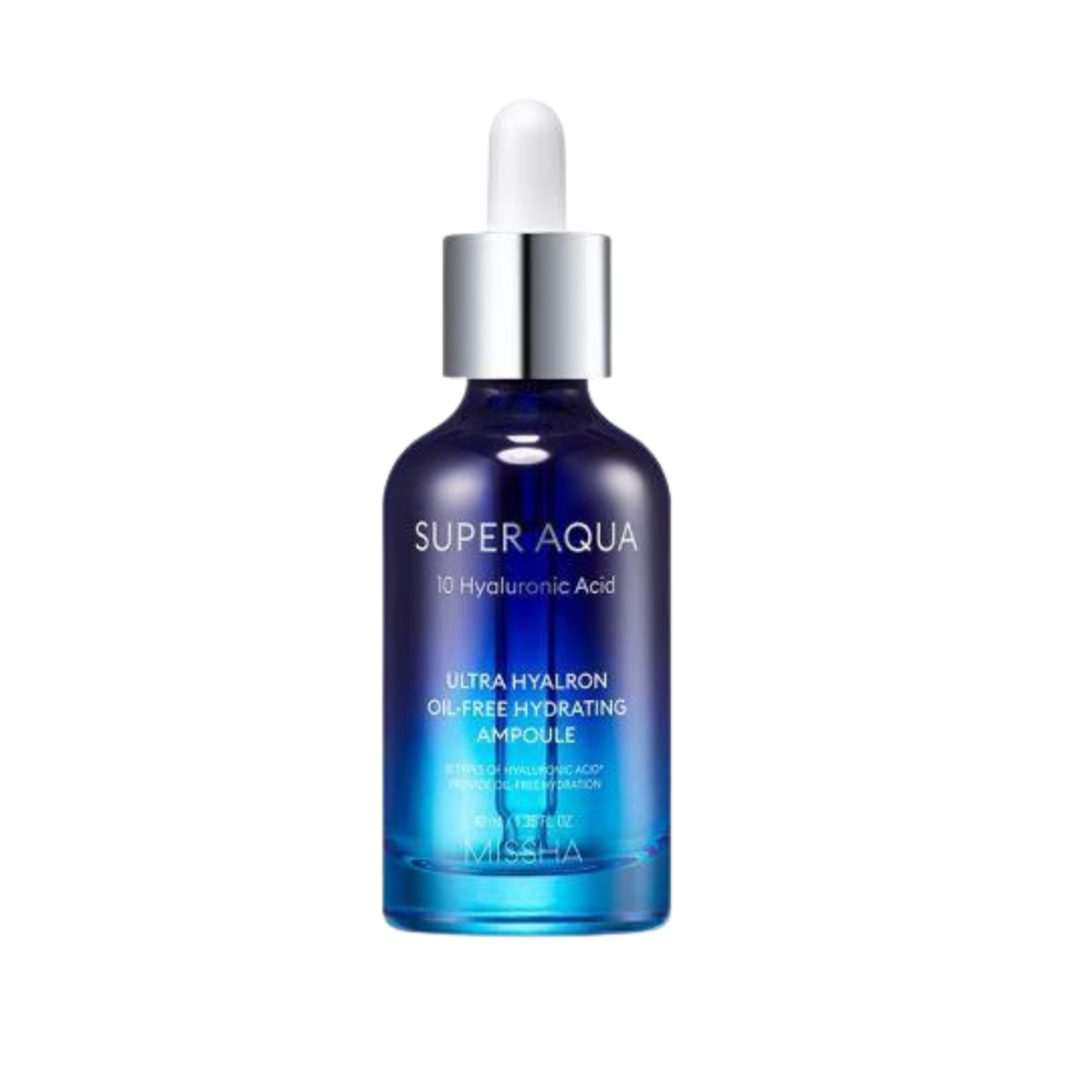 Super Aqua Ultra Hyalron Oil-Free Hydrating Ampoule 40ml - PIBU Skincare
