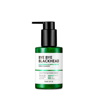 BYE BYE BLACKHEAD 30 DAYS MIRACLE GREEN TEA TOX BUBBLE CLEANSER 120g - PIBU Skincare
