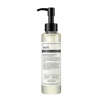 Gentle Black Fresh Cleansing Oil 150ml - PIBU Skincare