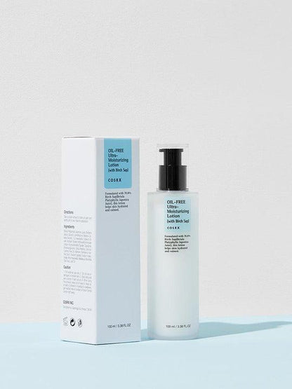Oil-Free Ultra-Moisturizing Lotion with Birch Sap 100ml - PIBU Skincare