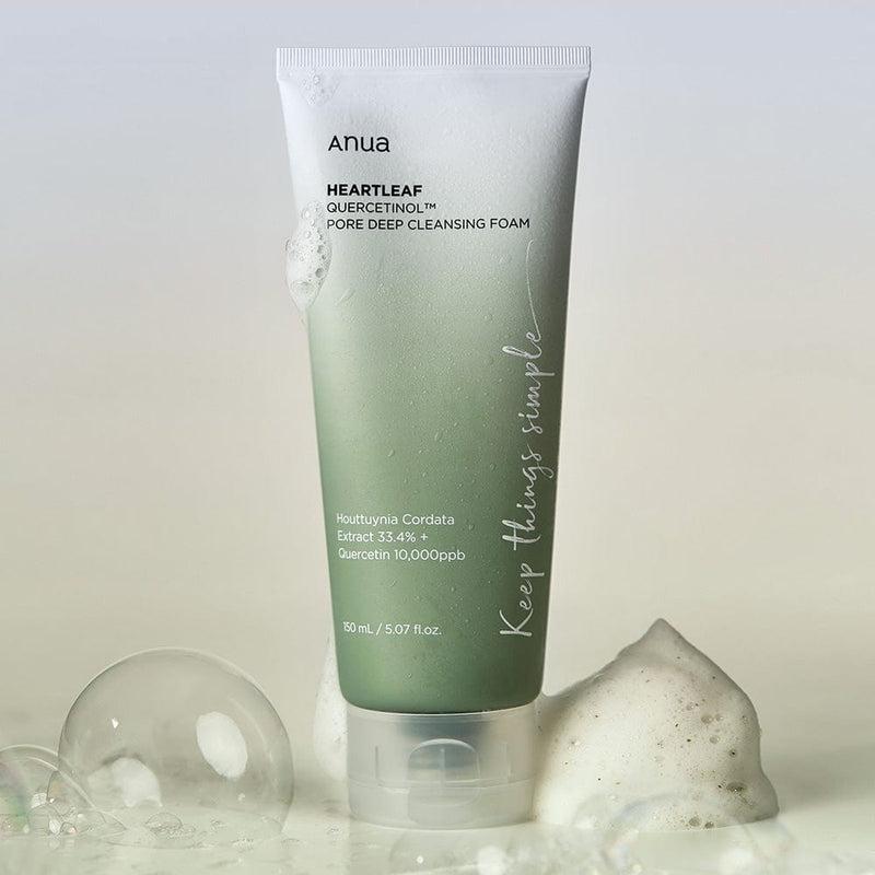 HEARTLEAF QUERCETINOL PORE DEEP CLEANSING FOAM 150ML - PIBU Skincare