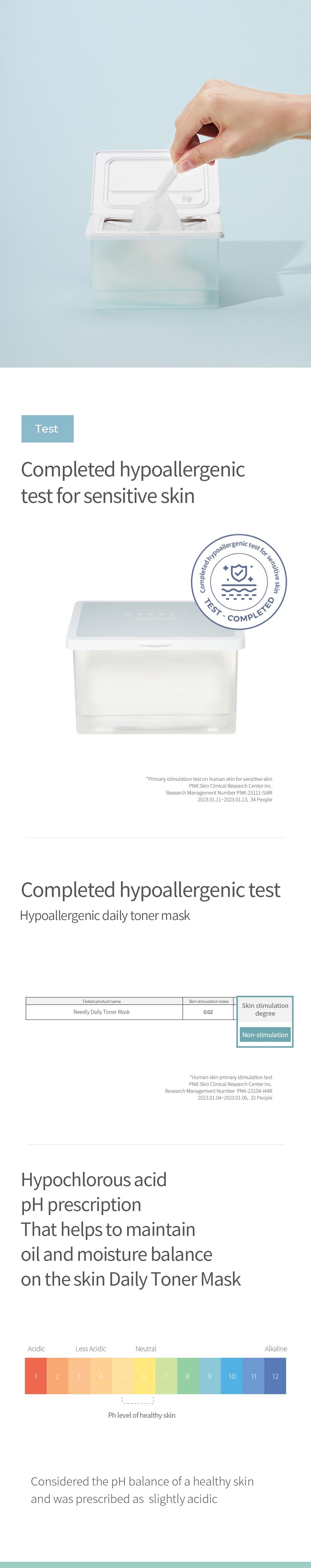 Daily Toner Mask Pack 30 Sheets
