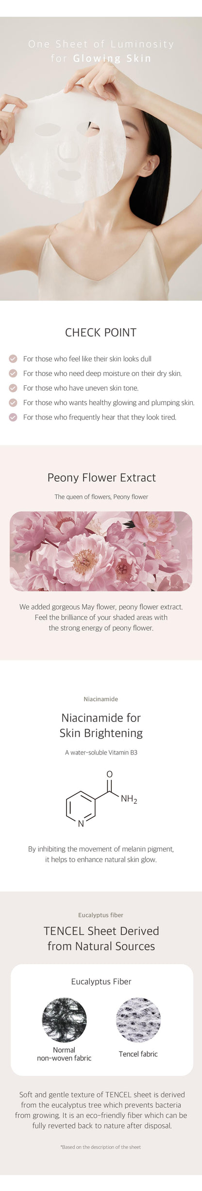 Peony Jelly Mask 10 sheets