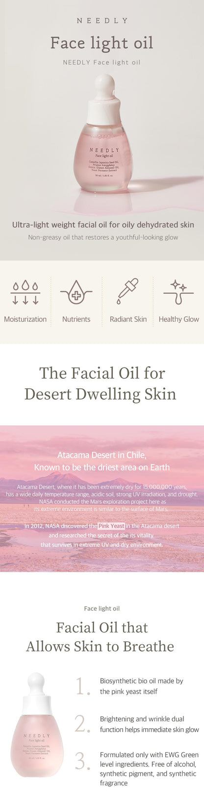 face light oil 30ml