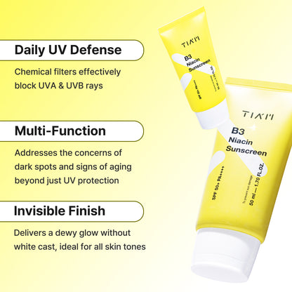 B3 Niacin Sunscreen 50ml