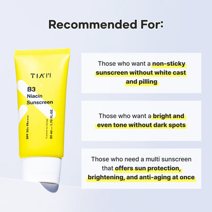 B3 Niacin Sunscreen 50ml