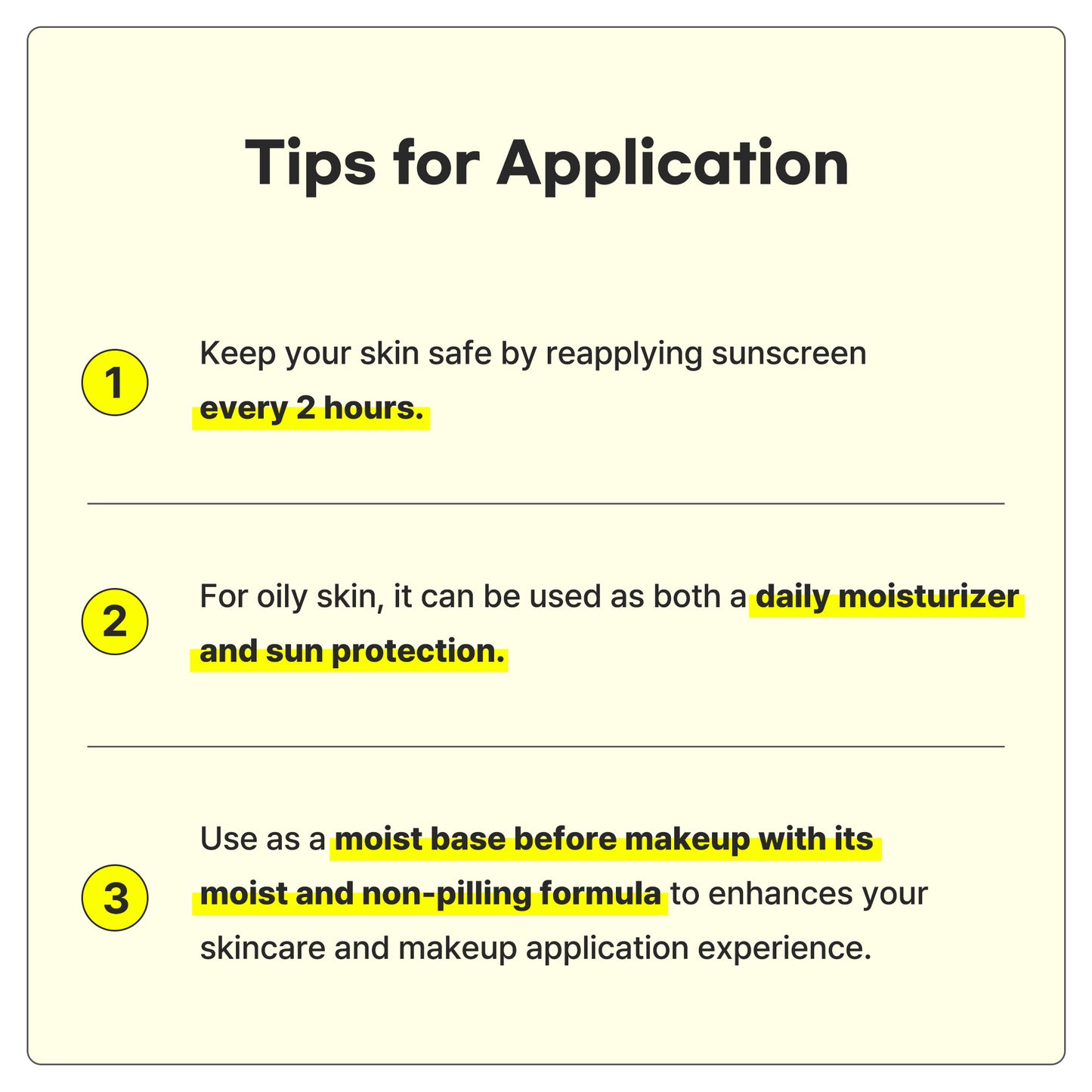 B3 Niacin Sunscreen 50ml