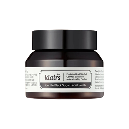 Gentle Black Sugar Facial Polish 110g - PIBU Skincare