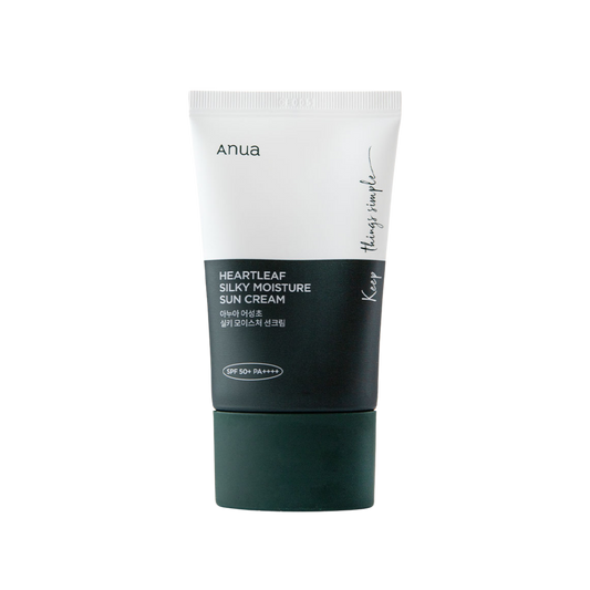 HEARTLEAF SILKY MOISTURE SUNSCREEN 50ml - PIBU Skincare