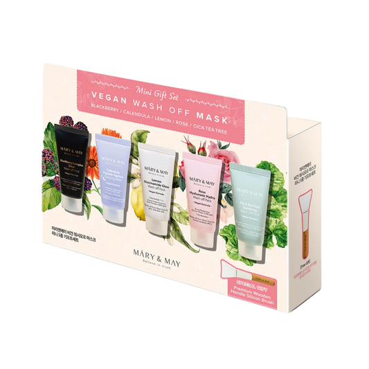 Vegan Wash Off Mask Mini Gift Set (30g x5)