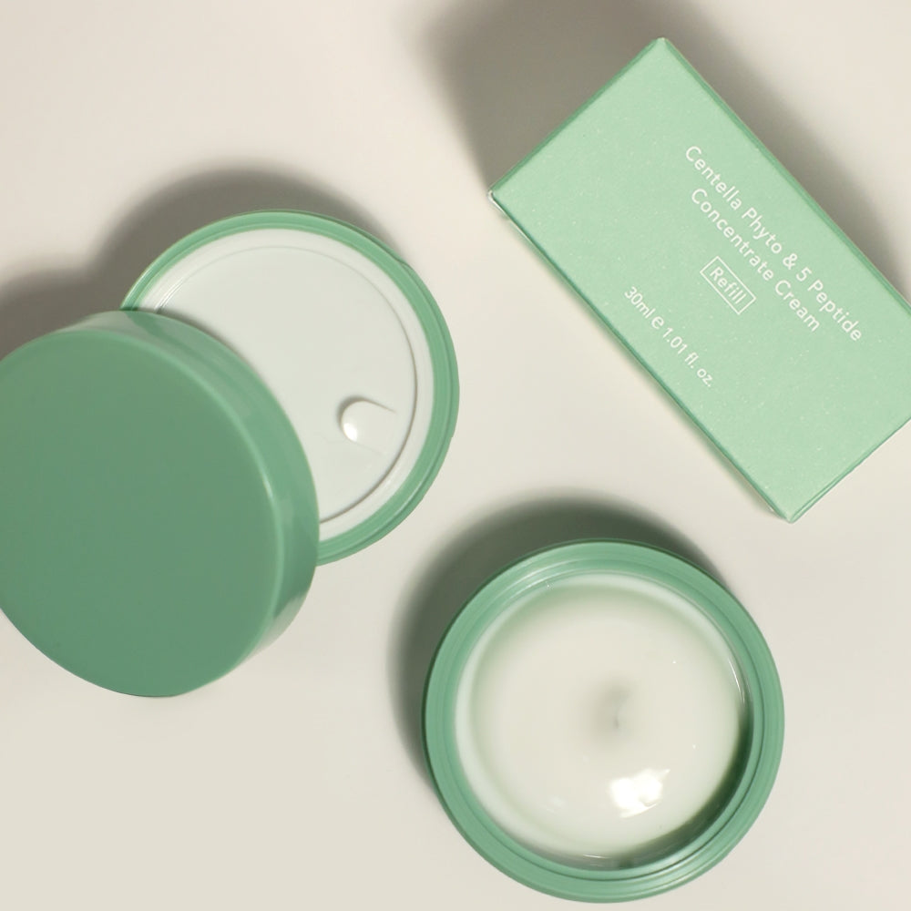 Centella Phyto & 5 Peptide Concentrate Cream Refill 30ml - PIBU Skincare