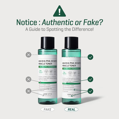 AHA-BHA-PHA 30DAYS MIRACLE TONER 150ml - PIBU Skincare
