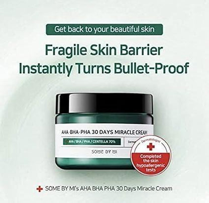 AHA-BHA-PHA 30DAYS MIRACLE CREAM 60g - PIBU Skincare
