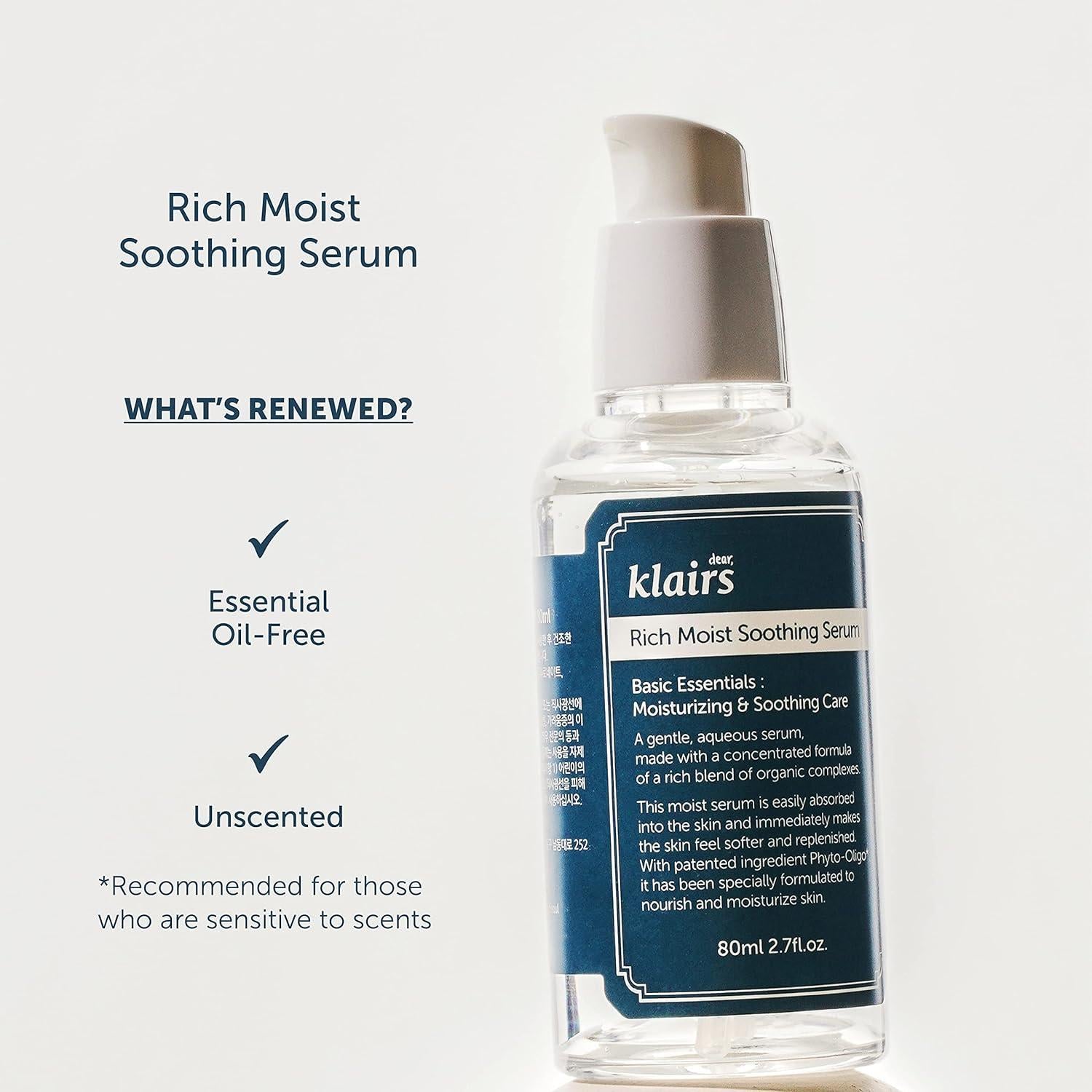 Rich Moist Soothing Serum 80ml - PIBU Skincare