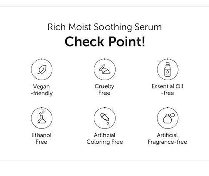 Rich Moist Soothing Serum 80ml - PIBU Skincare