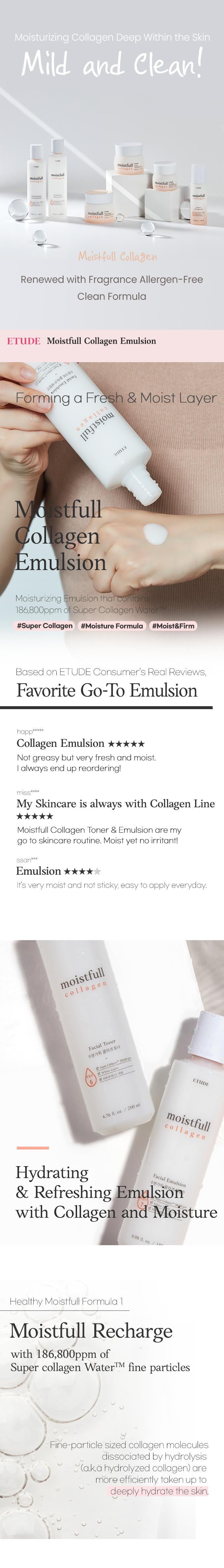 Moistfull Collagen Emulsion 180ml