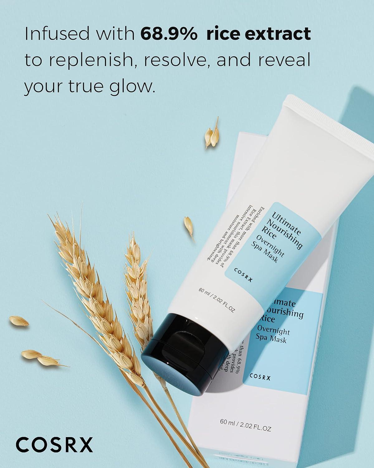 Ultimate Nourishing Rice Overnight Spa Mask 60ml - PIBU Skincare