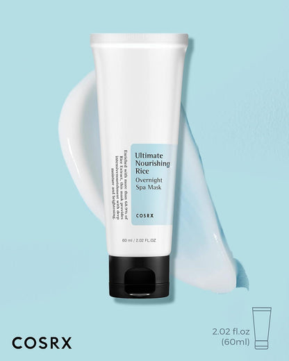 Ultimate Nourishing Rice Overnight Spa Mask 60ml - PIBU Skincare