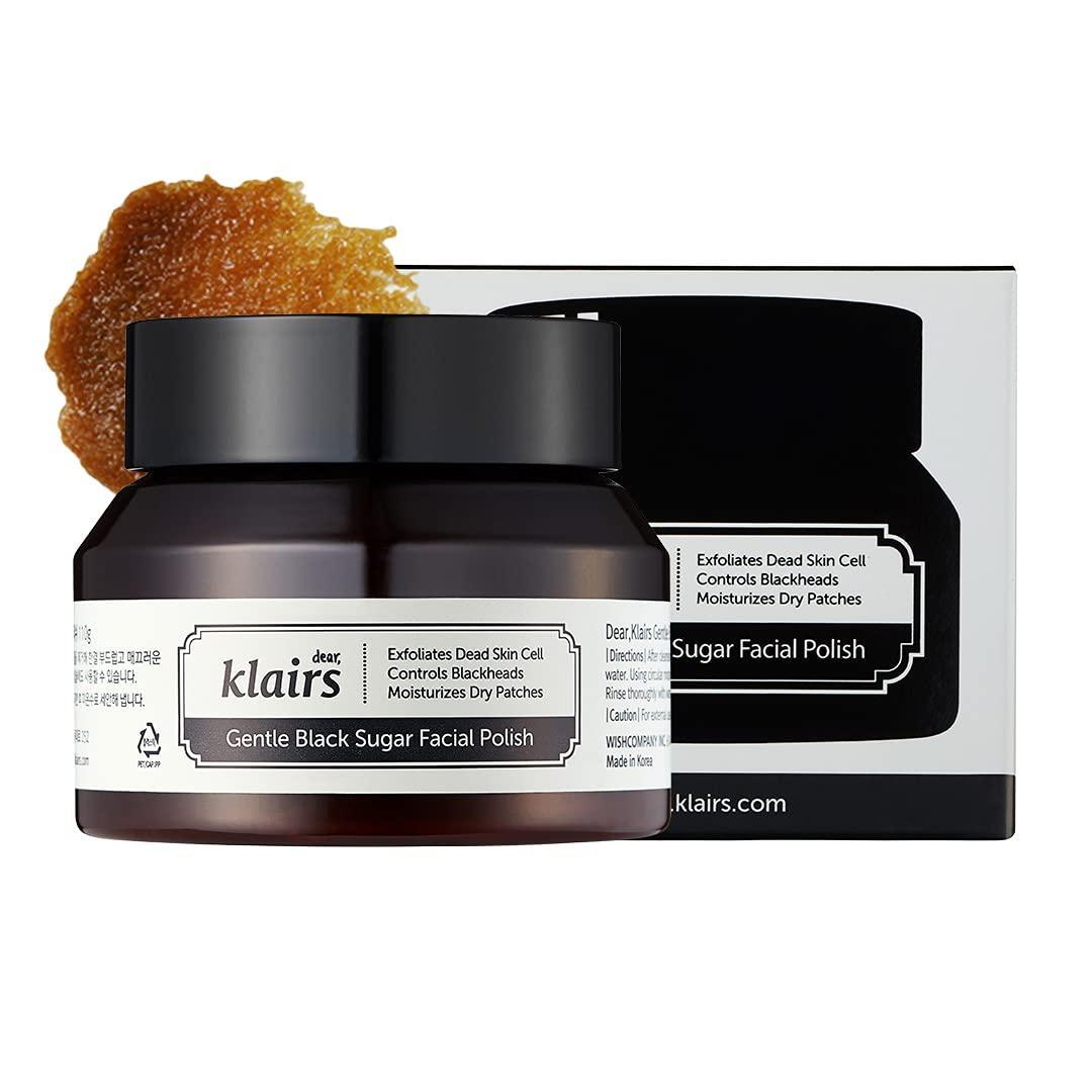 Gentle Black Sugar Facial Polish 110g - PIBU Skincare