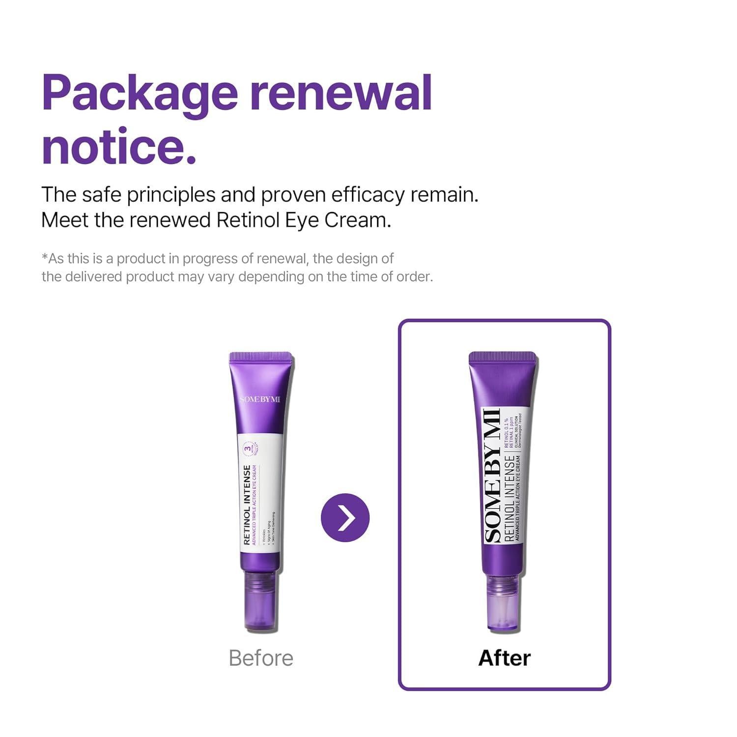 Retinol Intense Advanced Triple Action Eye Cream 30ml - PIBU Skincare