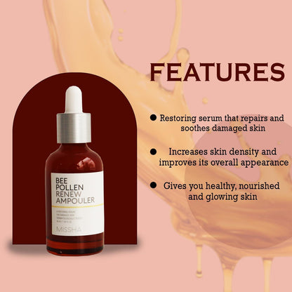 Bee Pollen Renew Ampouler 40ml - PIBU Skincare