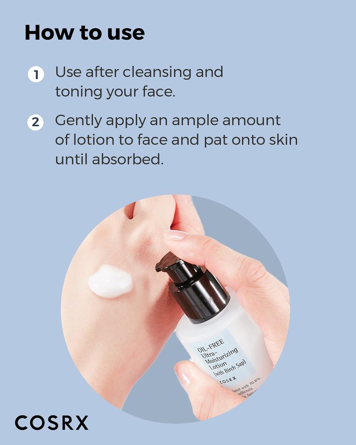 Oil-Free Ultra-Moisturizing Lotion with Birch Sap 100ml - PIBU Skincare