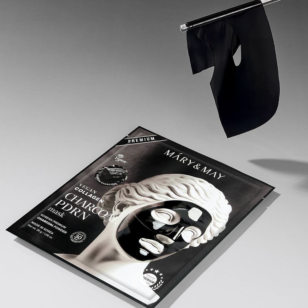 Vegane Kollagen-Kohle-PDRN-Maske (30 g x 4)