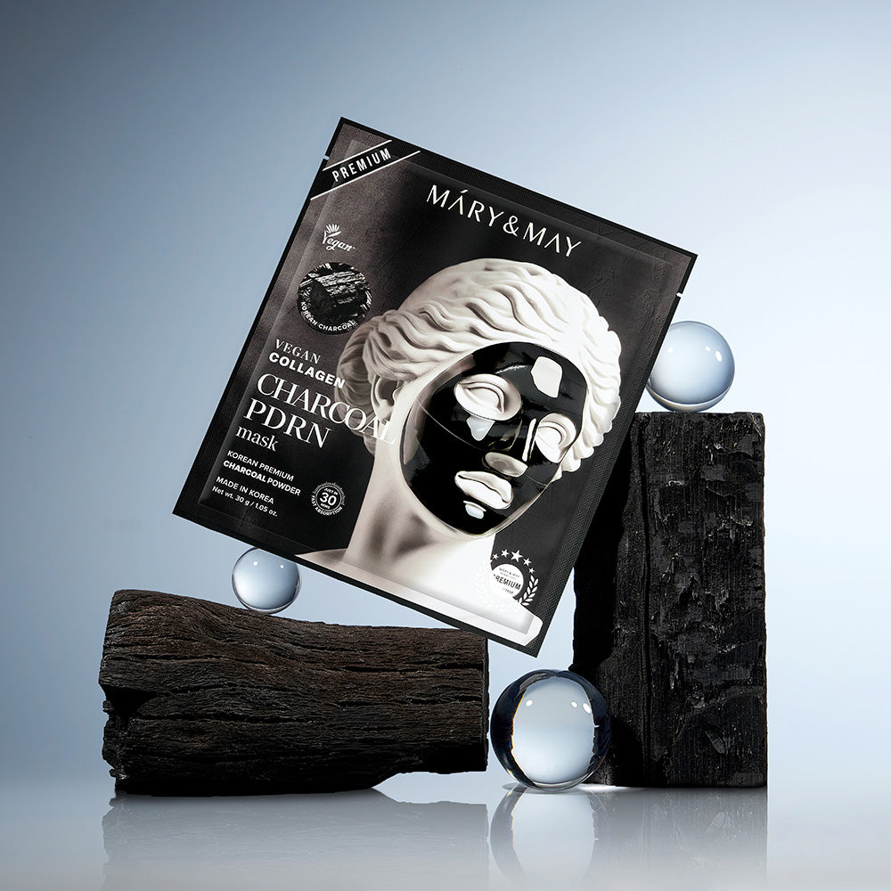 Vegane Kollagen-Kohle-PDRN-Maske (30 g x 4)