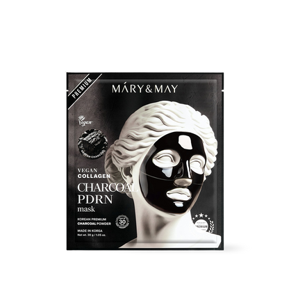 Vegane Kollagen-Kohle-PDRN-Maske (30 g x 4)
