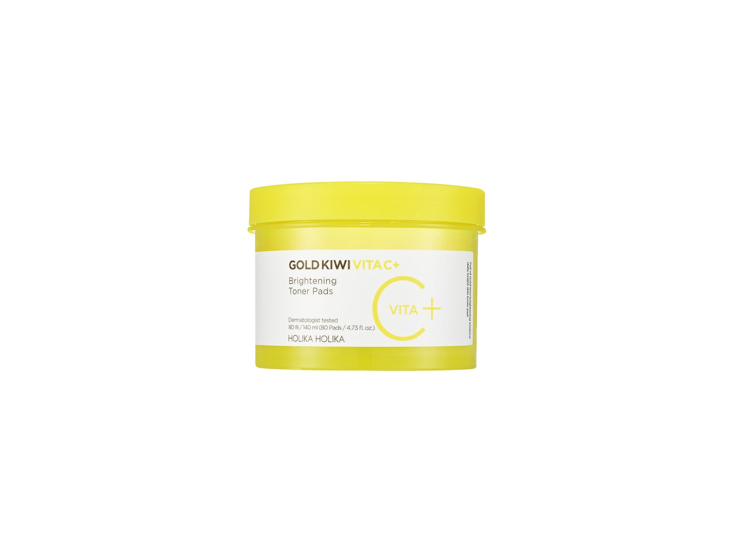 Gold Kiwi Vita C Plus Brightening Toner Pad 80pcs
