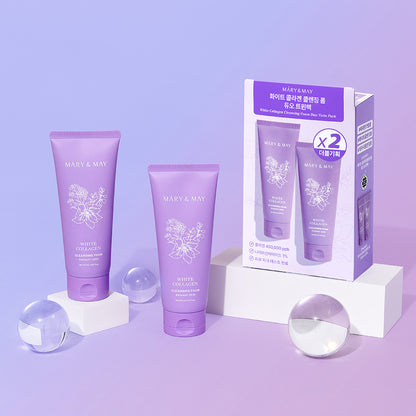 White Collagen Reinigungsschaum Duo-Pack (2 x 150 ml)