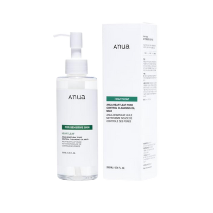 Heartleaf Pore Control Cleansing Oil Mild 200ml - PIBU Skincare