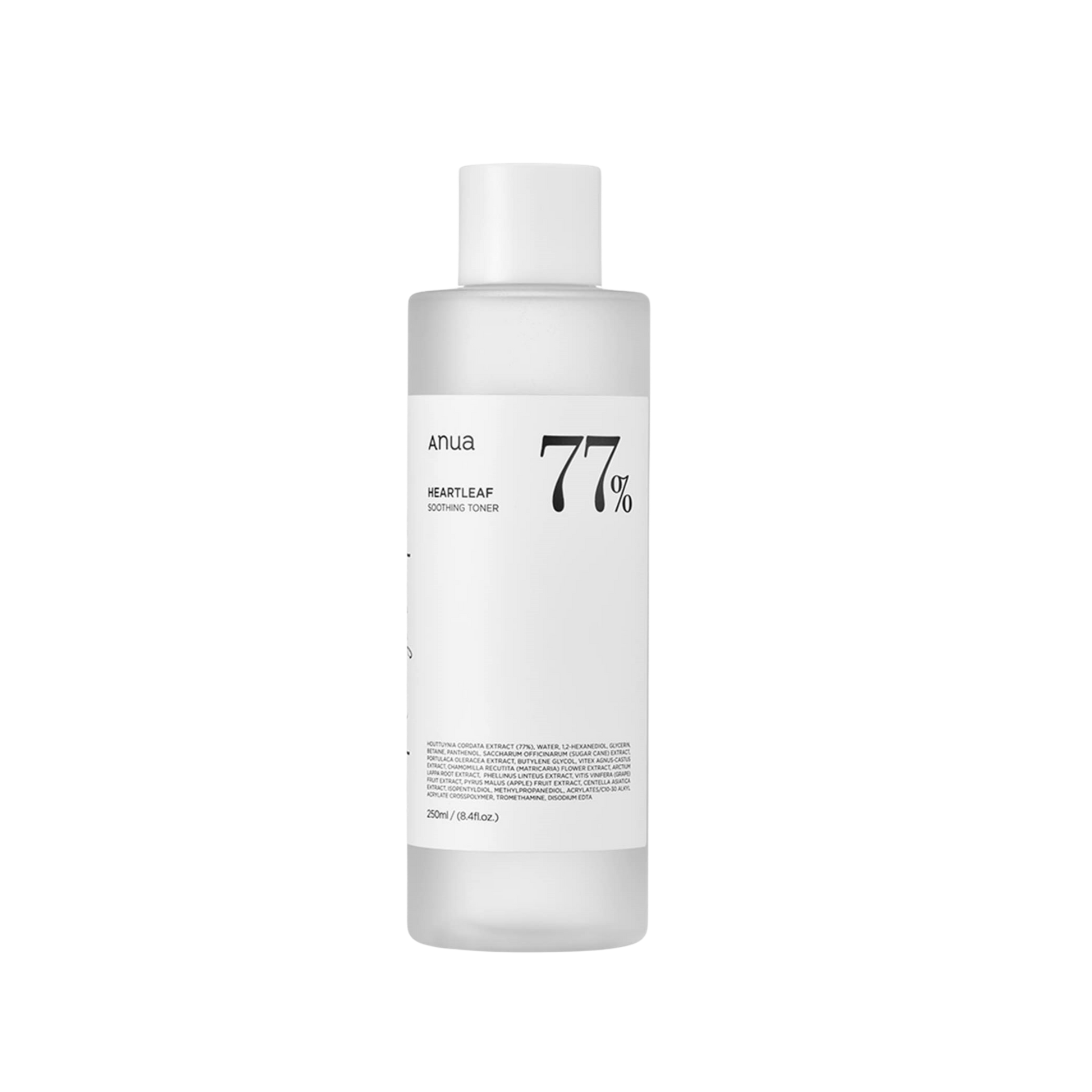 Heartleaf 77% Soothing Toner 250ml - PIBU Skincare