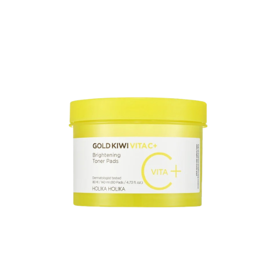 Gold Kiwi Vita C Plus Brightening Toner Pad 80pcs