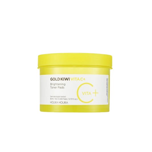Gold Kiwi Vita C Plus Brightening Toner Pad 80pcs