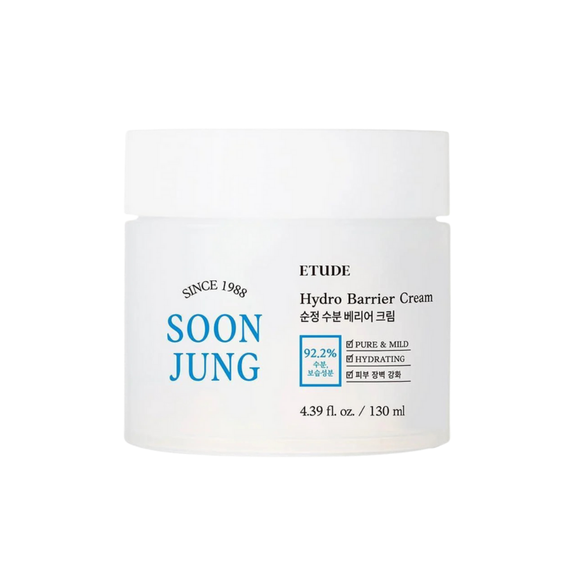 SoonJung Hydro Barrier Cream 130ml (21AD)