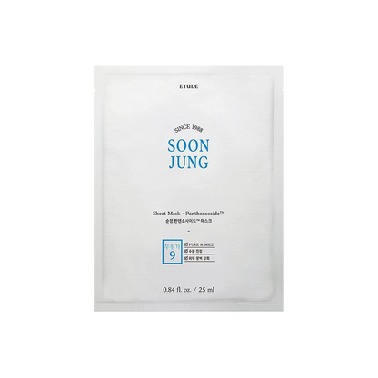 SoonJung Maske mit Panthensosid, 10 Stück