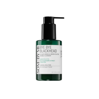 BYE BYE BLACKHEAD 30 DAYS MIRACLE GREEN TEA TOX BUBBLE CLEANSER 120g