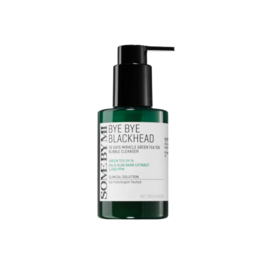 BYE BYE BLACKHEAD 30 DAYS MIRACLE GREEN TEA TOX BUBBLE CLEANSER 120g