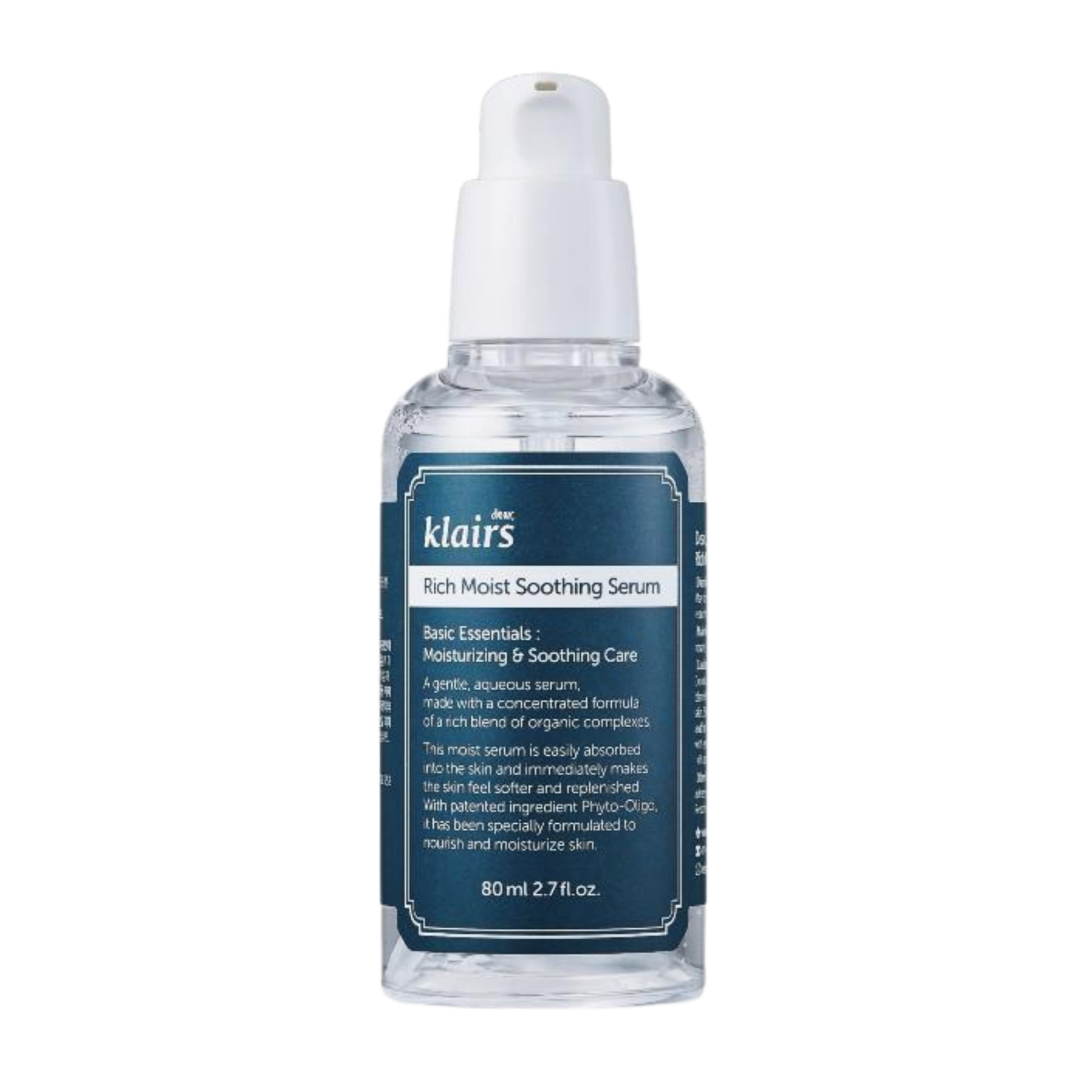 Rich Moist Soothing Serum 80ml - PIBU Skincare